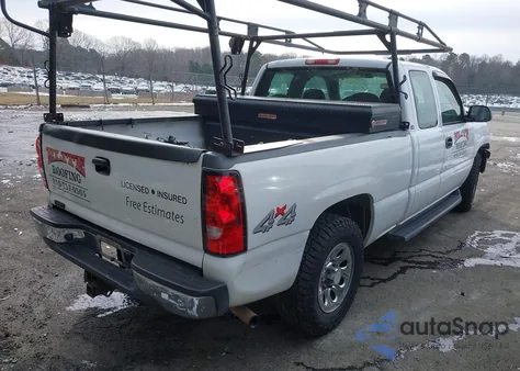 2006 Chevrolet Silverado 1500 Ls z USA, uszkodzony, nr VIN 1GCEK19B16Z167868